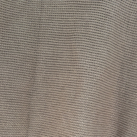 Ralph Lauren Tan Cotton V Neck Knit Sweater With Toggle Button - Picture 3 of 4